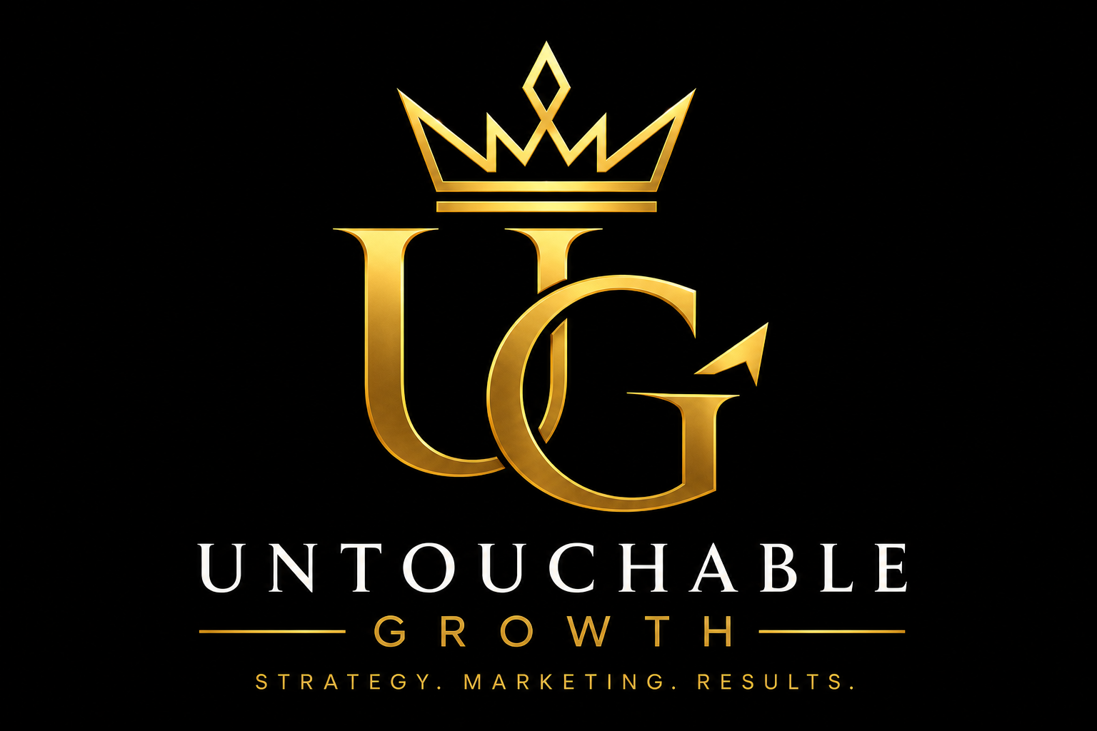 Untouchable Growth UG crown logo